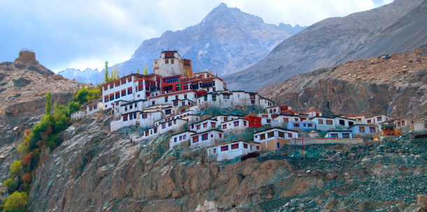 Ladakh Landscape - Mountains and Monasteries