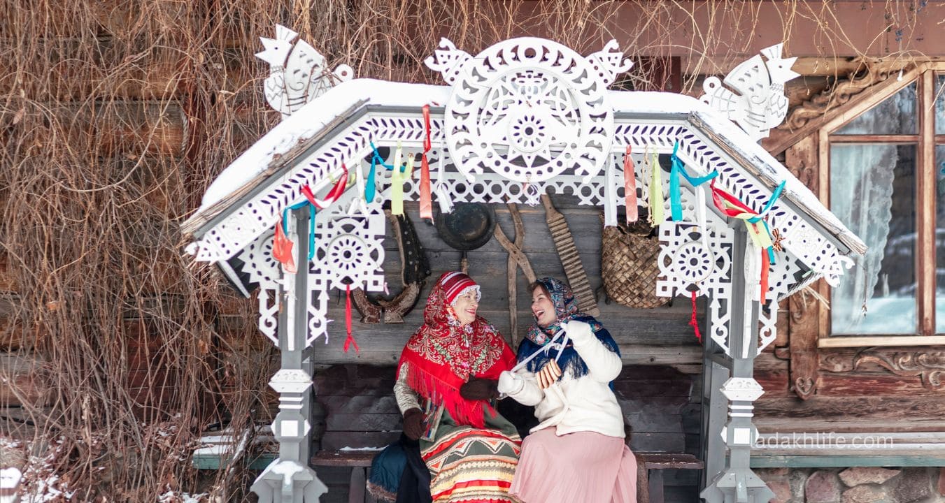 Chilling Village Ladakh