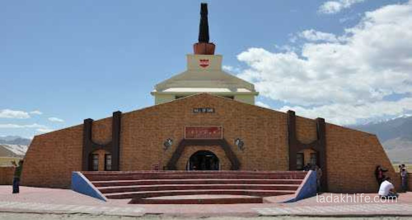 Panoramic view of Hall of Fame Museum exhibits and cultural heritage displays in Ladakh