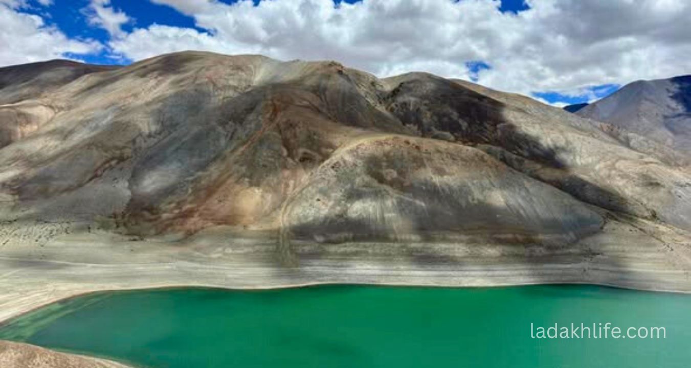 Mirpal Tso panoramic view Ladakh offbeat lake Himalayan backdrop