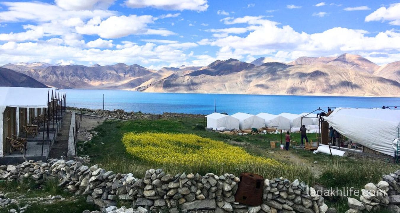 Peaceful Himalayan scenery and remote village life in Panamik Ladakh Nubra Valley
