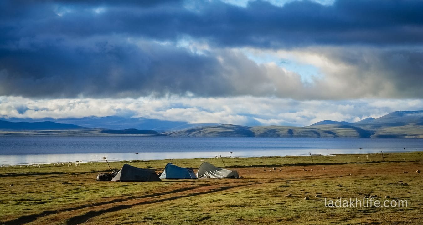 Scenic view of Tso Moriri Lake Ladakh offbeat destination Changthang plateau India travel