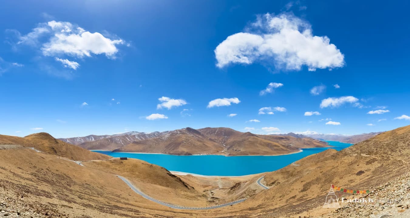 Yarab Tso Lake, hidden sacred lake in Nubra Valley, Ladakh